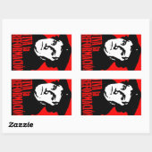 Viva la Reformacion LUTHER Rechthoekige Sticker (Vel)