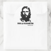 Viva La Resurrecion Ronde Sticker (Tas)