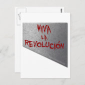 Viva la Revolucion Guillotine Briefkaart (Voorkant / Achterkant)