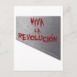 Viva la Revolucion Guillotine Briefkaart