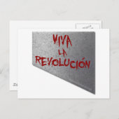 Viva la Revolucion Guillotine Briefkaart (Voorkant / Achterkant)