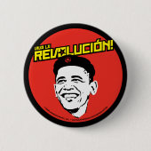 Viva La Revolucion! Ronde Button (Voorkant)