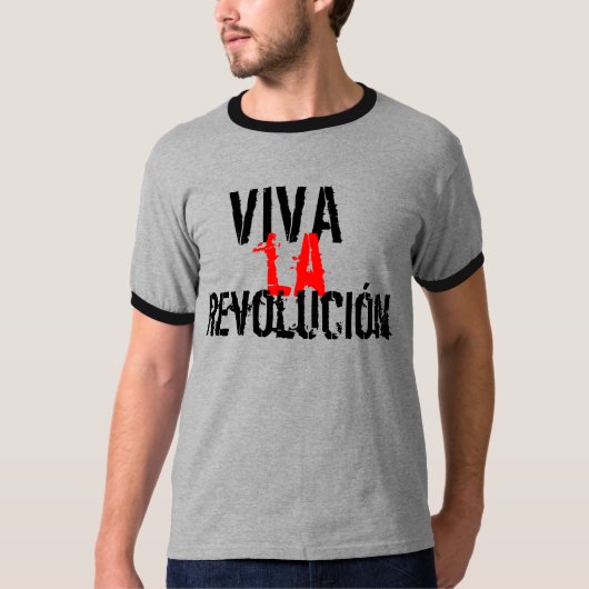Viva La Revolucion T-Shirt (Voorkant)
