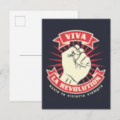 Viva La Revolution Briefkaart (Voorkant / Achterkant)