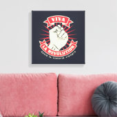 Viva La Revolution Canvas Afdruk (Insitu (Woonkamer))