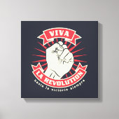 Viva La Revolution Canvas Afdruk (Voorkant)