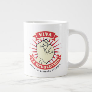Viva La Revolution Grote Koffiekop