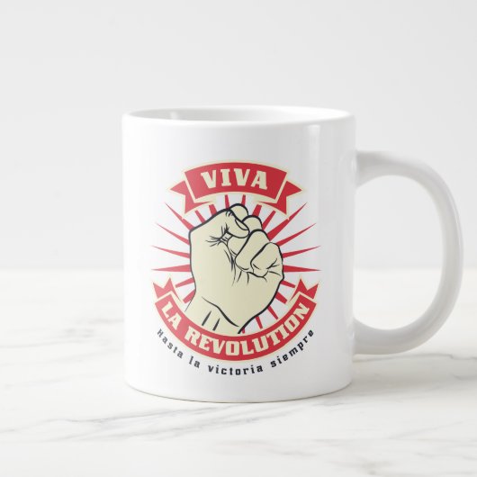 Viva La Revolution Grote Koffiekop (Rechts)