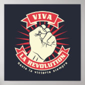 Viva La Revolution Poster (Voorkant)