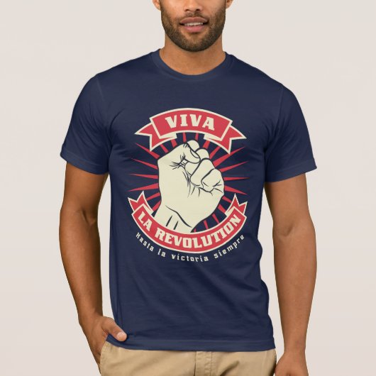 Viva La Revolution T-shirt (Voorkant)