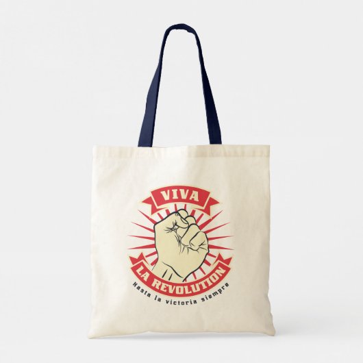 Viva La Revolution Tote Bag (Achterkant)