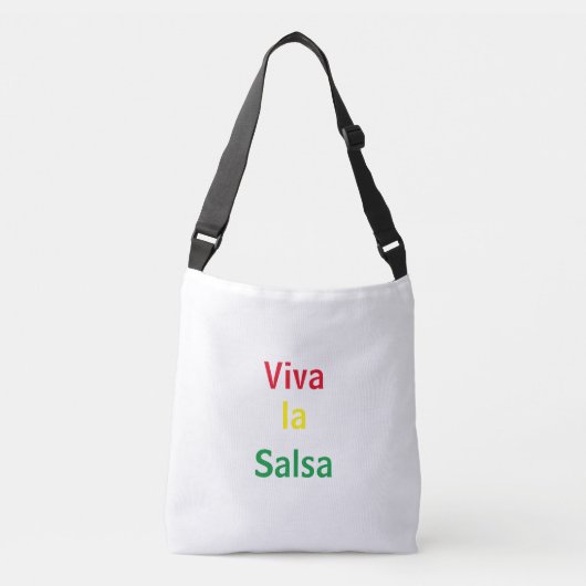 viva la salsa crossbody tas (Voorkant)