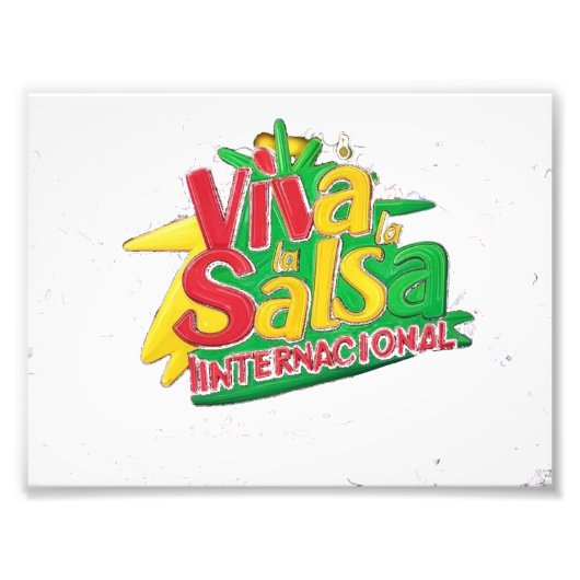 Viva la Salsa Internacional Foto Afdruk (Voorkant)