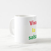 viva la salsa koffiemok (Voorkant links)