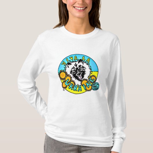 Viva la Ukraine T-shirt (Voorkant)
