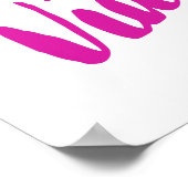 Viva La V Poster (Hoek)