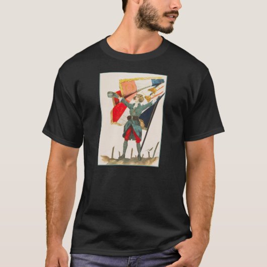 Viva La Victory - Vintage Poster T-shirt (Voorkant)