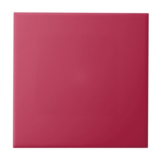 Viva la Vida Magenta - Medium roze vaste kleur Tegeltje (Voorkant)