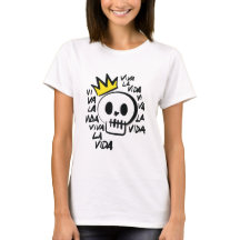 Viva La Vida Schedel T-Shirt – Krachtige Grafische