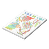 viva la vida stijlvol notitieblok (Linkerzijde)