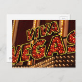 Viva Las Vegas Briefkaart (Voorkant / Achterkant)