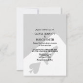 Viva Las Vegas Destination Wedding Invitation Kaart (Voorkant)