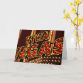 Viva Las Vegas Kaart (Gele Bloem)