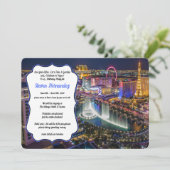 Viva Las Vegas Kaart (Staand voorkant)