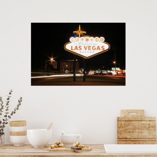 Viva Las Vegas. Poster (Keuken)
