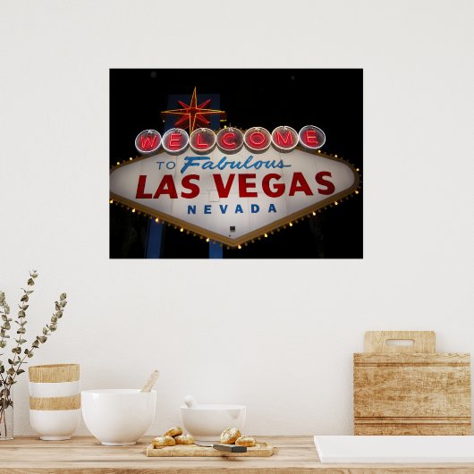 Viva Las Vegas Poster (Keuken)