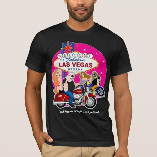 Viva Las Vegas T-shirt (Voorkant)
