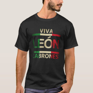 Viva Leon Cabrones Guanajuato Mexico Mexicaanse vl T-shirt