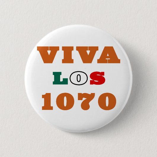 Viva Los 1070 Ronde Button 5,7 Cm (Voorkant)