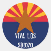 Viva Los SB1070 Sticker (Voorkant)