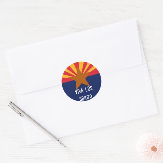 Viva Los SB1070 Sticker (Envelop)