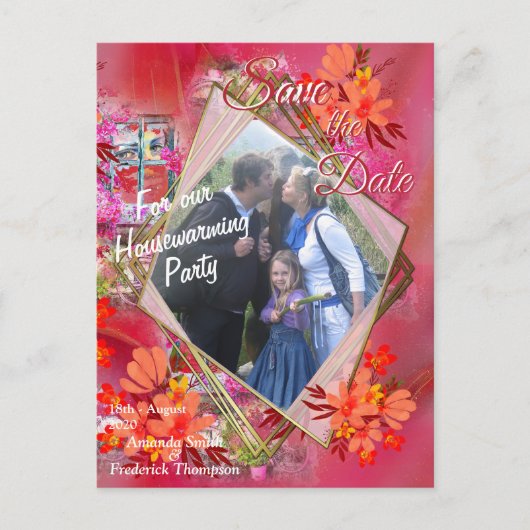 Viva Magenta 2023 Aankondiging Briefkaart (Voorkant)