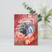 Viva Magenta 2023 Aankondiging Briefkaart (Staand voorkant)