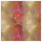 Viva Magenta 2023 abstracte verbinding Stof (Swatch)