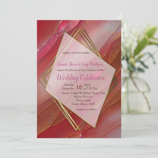 Viva Magenta 2023 Kaart (Staand voorkant)