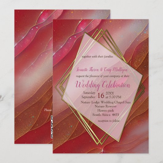 Viva Magenta 2023 Kaart (Voorkant / Achterkant)