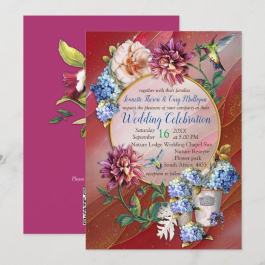 Viva Magenta 2023 Kaart (Voorkant / Achterkant)