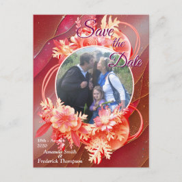 Viva Magenta Aankondiging Briefkaart