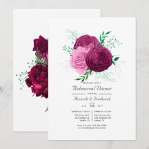 Viva Magenta Bloemrijke Proefhuwelijksdiner