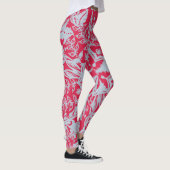 Viva Magenta en Silver Leggings (Rechts)