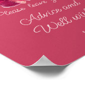 Viva Magenta, Floral Advice en Well wil Poster (Hoek)