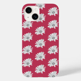 Viva Magenta Floral Daisy iPhone / iPad case