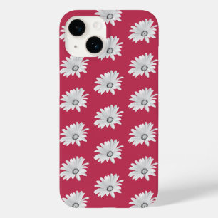 Viva Magenta Floral Daisy iPhone / iPad case