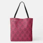 Viva Magenta Heart Pattern Coloring Go-Bag Tas (Achterkant)