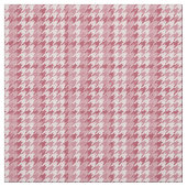 Viva Magenta Houndstooth Pattern Stof (Swatch)