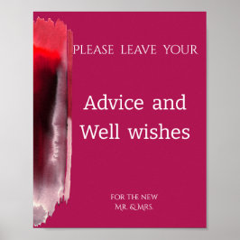 Viva Magenta, Modern Advice and Well wil Poster